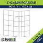 C-Klammer 10x10 Front 5x10
