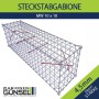 Steckstab-Gabione 10x10