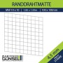 Randdraht-Matte 4,5mm 180x100cm Maschenweite 10x10