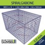 Spiralgabione Draht 5,0mm 150 x 100 x100 cm Maschenweite 5x10